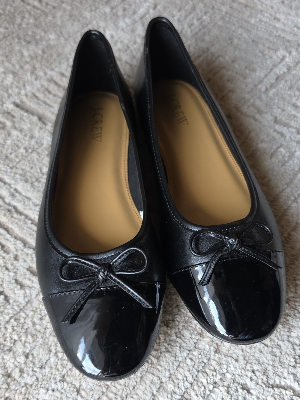 J. Crew Factory Black Ballet Flats